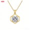 Eye-catching 18K Gold Plated Cubic Zirconia Necklace Pendant Wholesale | AAA CZ Jewelry