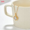 Eye-catching Pendant Necklace Wholesale | Premium gold plating finish with premium cubi...