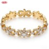 Chic CZ Bracelet Manufacturer | Premium gold plating finish with premium cubic zirconia...