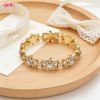Chic CZ Bracelet Manufacturer | Premium gold plating finish with premium cubic zirconia...