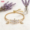 Sophisticated CZ Bracelet Factory Direct Supply | Premium gold plating finish with prem...