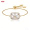Elegant 18K Gold Plated Cubic Zirconia Bracelet Bulk Supplier | AAA CZ Gift Jewelry