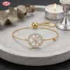 Delicate CZ Bracelet Export Manufacturer | Premium gold plating finish with premium cub...