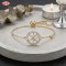 Delicate 18K Gold Plated Cubic Zirconia Bracelet Export Manufacturer | AAA CZ for Women