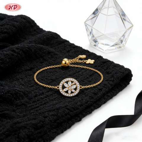 18K gold plated necklace for occasions