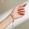 Stunning Cubic Zirconia Bracelet OEM Jewelry Factory | 18K Gold Plated Brass AAA CZ