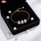 Bold Cubic Zirconia Bracelet Wholesale | 18K Gold Plated Brass AAA CZ for Resellers