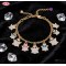 Refined Cubic Zirconia Bracelet Factory Direct Supply | 18K Gold Plated Brass AAA CZ