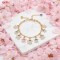 Refined Cubic Zirconia Bracelet Factory Direct Supply | 18K Gold Plated Brass AAA CZ