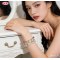 Refined Cubic Zirconia Bracelet Factory Direct Supply | 18K Gold Plated Brass AAA CZ