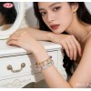 Refined CZ Bracelet Factory Direct Supply | Premium gold plating finish with premium cu...