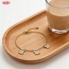 Luxurious CZ Bracelet Bulk Supplier | Premium gold plating finish with premium cubic zi...