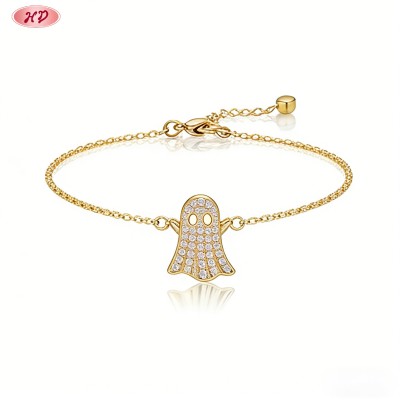 Dazzling CZ Bracelet Export Manufacturer | Premium gold plating finish with premium cub...