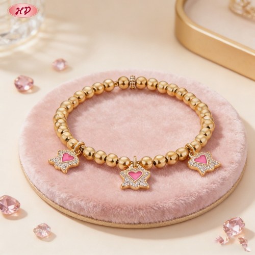 Exquisite CZ Bracelet Wholesale | Premium gold plating finish with premium cubic zircon...
