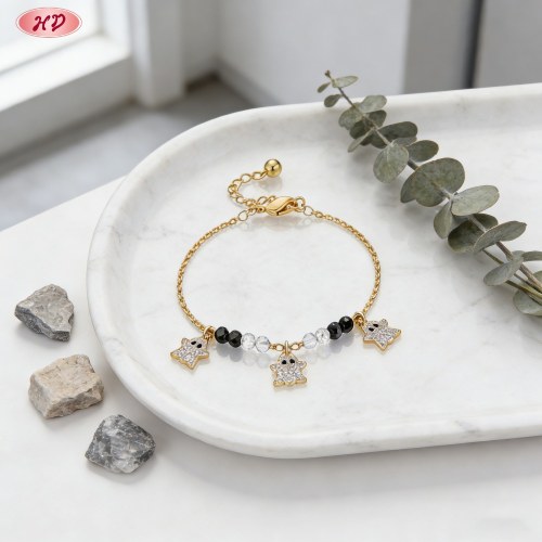 Timeless CZ Bracelet Manufacturer | Premium gold plating finish with premium cubic zirc...