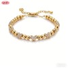 Trendy CZ Bracelet Factory Direct Supply | Premium gold plating finish with premium cub...