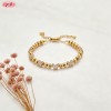 Trendy CZ Bracelet Factory Direct Supply | Premium gold plating finish with premium cub...