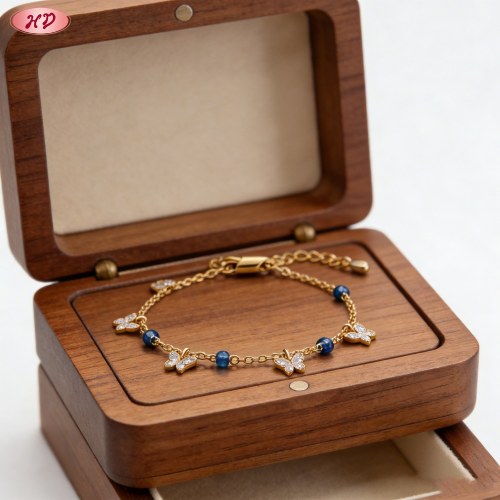 Chic CZ Bracelet Export Manufacturer | Premium gold plating finish with premium cubic z...
