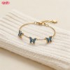 Delicate CZ Bracelet Manufacturer | Premium gold plating finish with premium cubic zirc...
