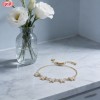 Bold CZ Bracelet Bulk Supplier | Premium gold plating finish with premium cubic zirconi...
