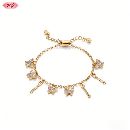 Artisan CZ Bracelet Export Manufacturer | Premium gold plating finish with premium cubi...