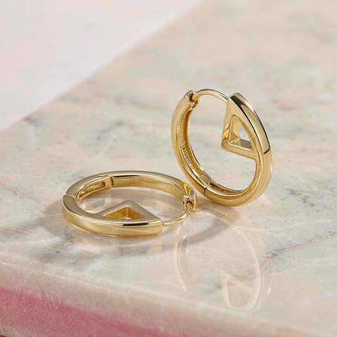 Gold plated jewelry detail showing smooth, intact plating