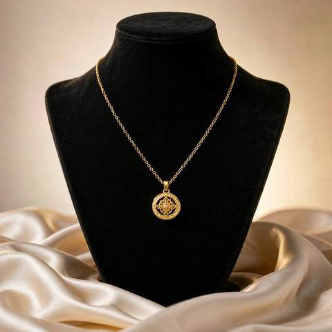 Gold plated jewelry detail showing smooth, intact plating