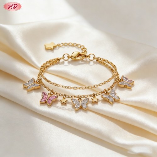 Mayorista pulsera de circonita cúbica elegante | Latón chapado en oro de 18k AAA CZ para reventa