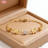 OEM-Schmuckfabrik, anspruchsvolles Zirkonia-Armband | 18 Karat vergoldetes Messing AAA CZ