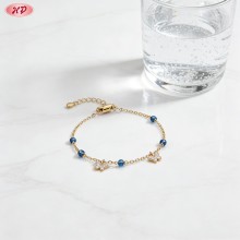 Export-Hersteller, schickes Zirkonia-Armband | 18 Karat vergoldetes Messing AAA CZ