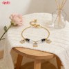 Hersteller, zeitloses Zirkonia-Armband | 18 Karat vergoldetes Messing AAA CZ