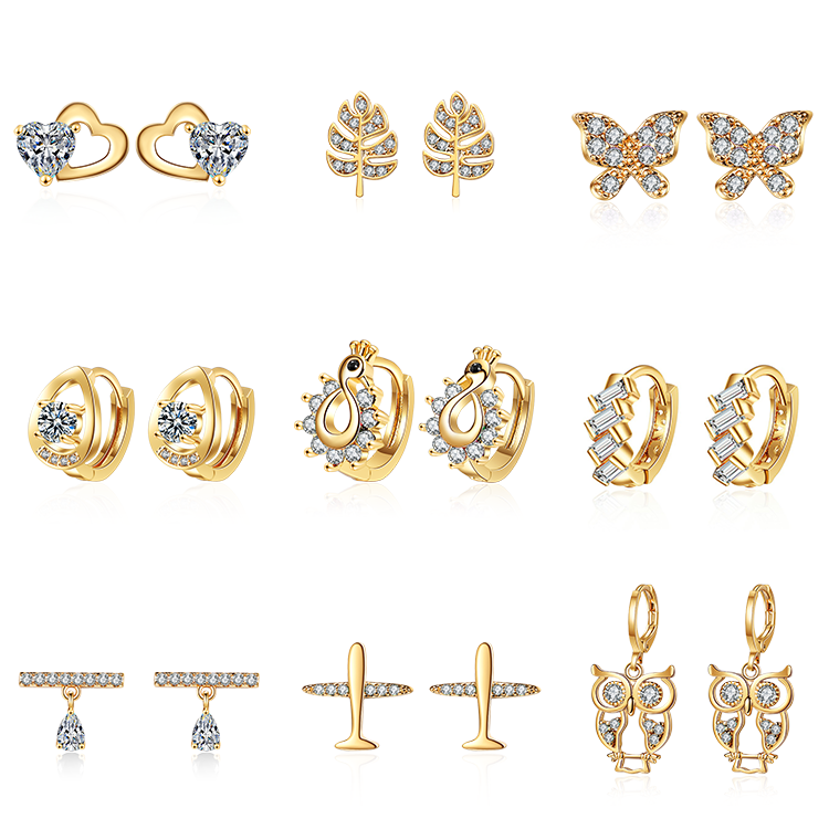 18k gold plated jewelry