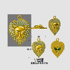 Religious pendant customization