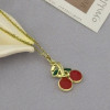 Collar con colgante, joyería al por mayor | Diseño de cereza dulce, joyería para mujer