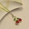 Pendant Necklace Wholesale Jewelry | Sweet Cherry Design Women Jewelry