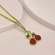 Collar con colgante, joyería al por mayor | Diseño de cereza dulce, joyería para mujer