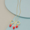 Fabricantes de conjuntos de joyas Cherry Design Joyería para mujer