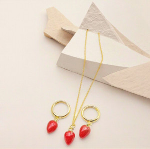 Jewelry Set Manufacturers Cherry Design Women's Jewelry
