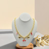 Collar con forma de corazón, venta directa de fábrica, colgante chapado en oro de 18 quilates, joyería.
