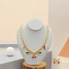 Collar con forma de corazón, venta directa de fábrica, colgante chapado en oro de 18 quilates, joyería.