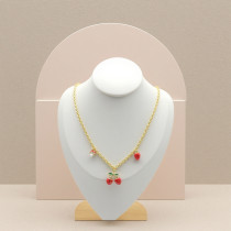 Wholesale Chinese Cherry&Heart Design Trendy Women's Pendant Jewelry
