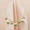 New Fashion Necklaces China 18K Gold Plated Heart & Cherry Jewelry Design