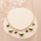 New Fashion Necklaces China 18K Gold Plated Heart & Cherry Jewelry Design
