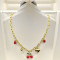 Pendants For Necklaces Wholesale 18K Gold-Plated Heart&Cherry&Chili Niche Design Luxury Jewelry