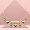 Proveedor de collares de moda, joyería de lujo para mujer bañada en oro de 18 quilates