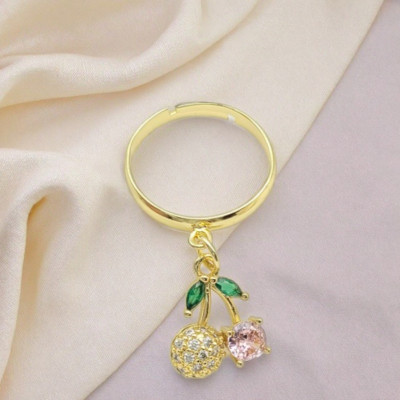 Earring Makers Wholesale | Red & Pink  Cherry Zircon Fashion Jewelry