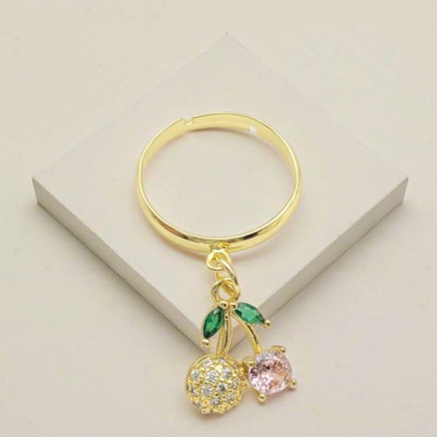 Earring Makers Wholesale | Red & Pink  Cherry Zircon Fashion Jewelry