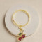 Jewelery Earring Wholesale | Red Cherry Zircon Fashion Jewelry