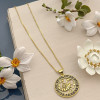 Collar Cáncer | Serie Constelación, joyería para mujer bañada en oro de 18 quilates, venta al por mayor