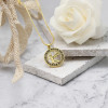 Collar de las Doce Constelaciones | Diseño de la serie Constelación de Virgo, joyería chapada en oro de 18 quilates. Venta al por mayor.